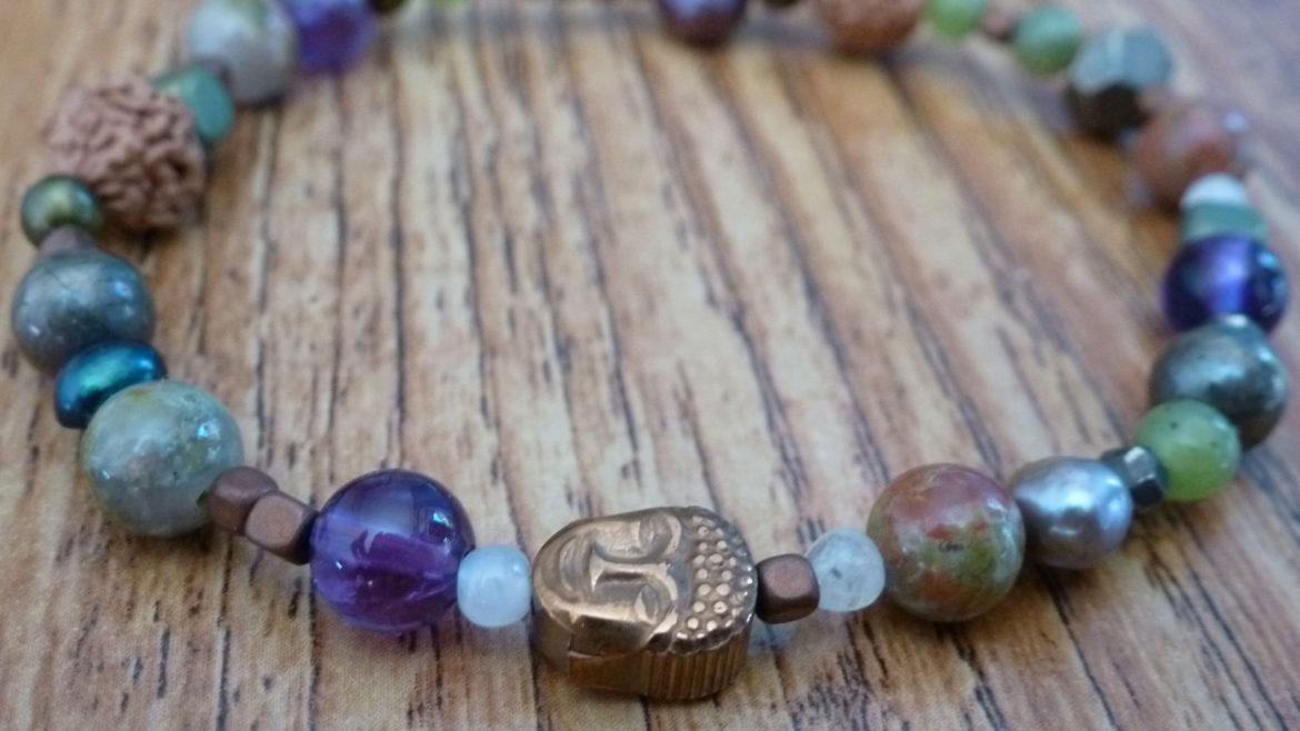 Healing Bead & Rudraksha Bracelet